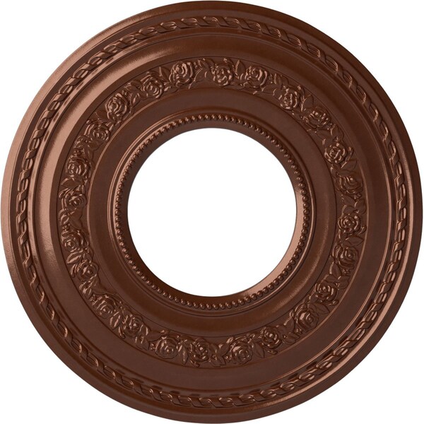 Ekena Millwork Anthony Ceiling Medallion (Canopies up to 11 5/8"), 29 3/8"OD x 11 5/8"ID x 1 1/8"P, Copper Penny CM29ATCPS - main